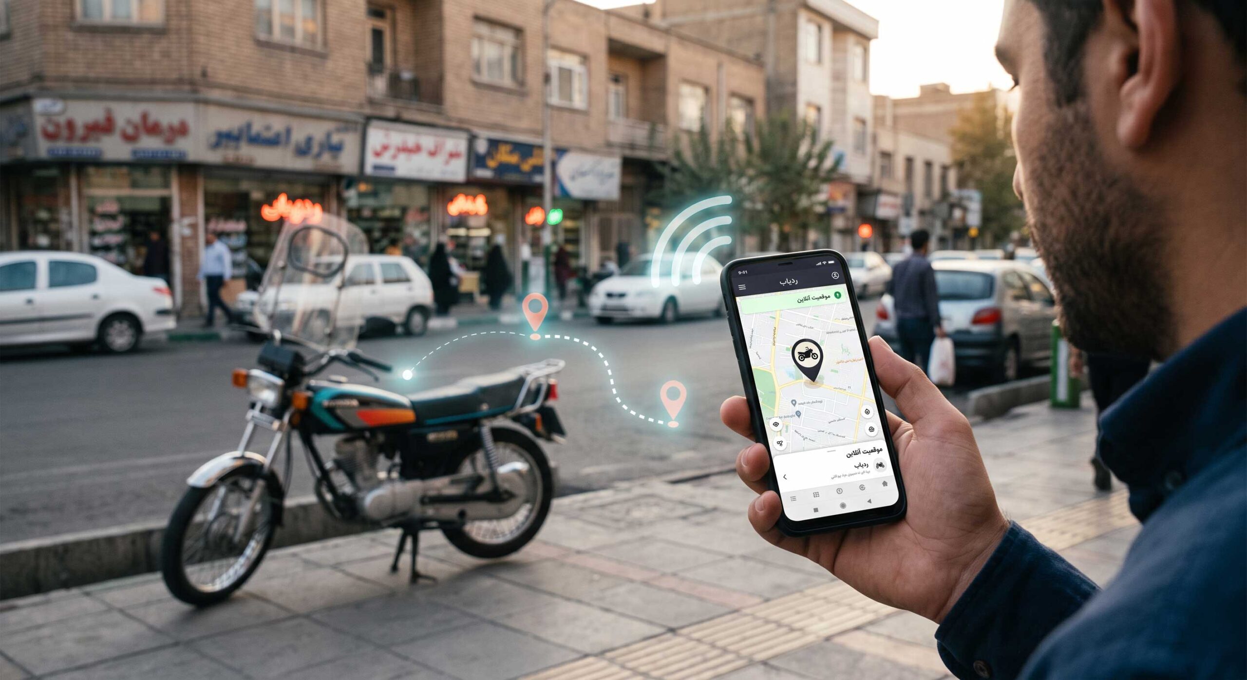 ارزانترین ردیاب موتور سیکلت